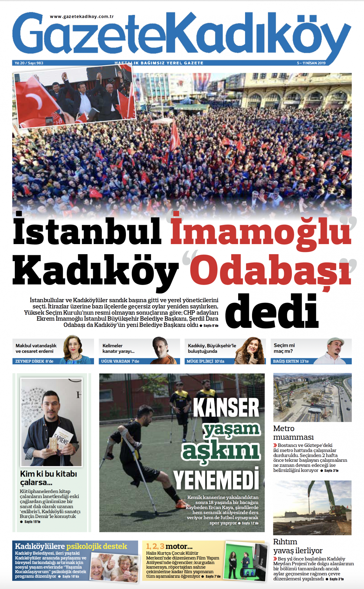Gazete Kadıköy - 983. Sayı
